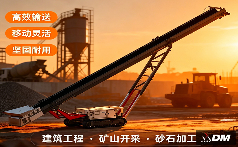 新品發(fā)布｜上海東蒙DMSC履帶移動輸送機 靈活輸送新標(biāo)桿