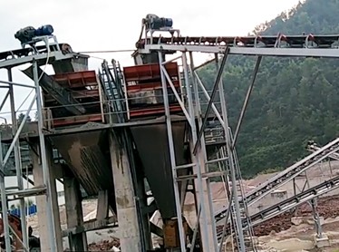 浙江年產(chǎn)50萬(wàn)方長(zhǎng)石制砂生產(chǎn)線項(xiàng)目案例