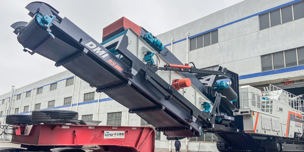 【發(fā)貨快報(bào)】捷報(bào)頻傳！上海東蒙DMI160RS履帶移動(dòng)反擊破火速發(fā)往客戶(hù)前方，助力客戶(hù)砂石骨料項(xiàng)目